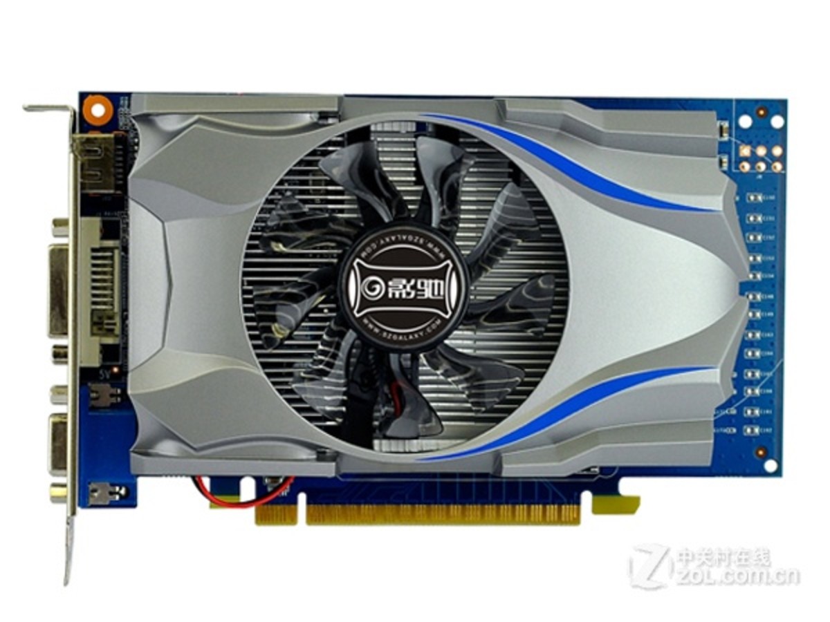 【高清图】 影驰(galaxy)geforce gt740骁将整体外观图 图1