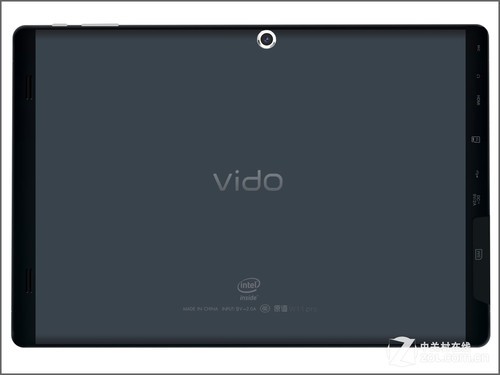 原道w10pro机身背面