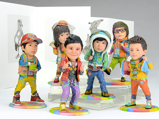 3d打印儿童萌像缤纷童年瞬间定格
