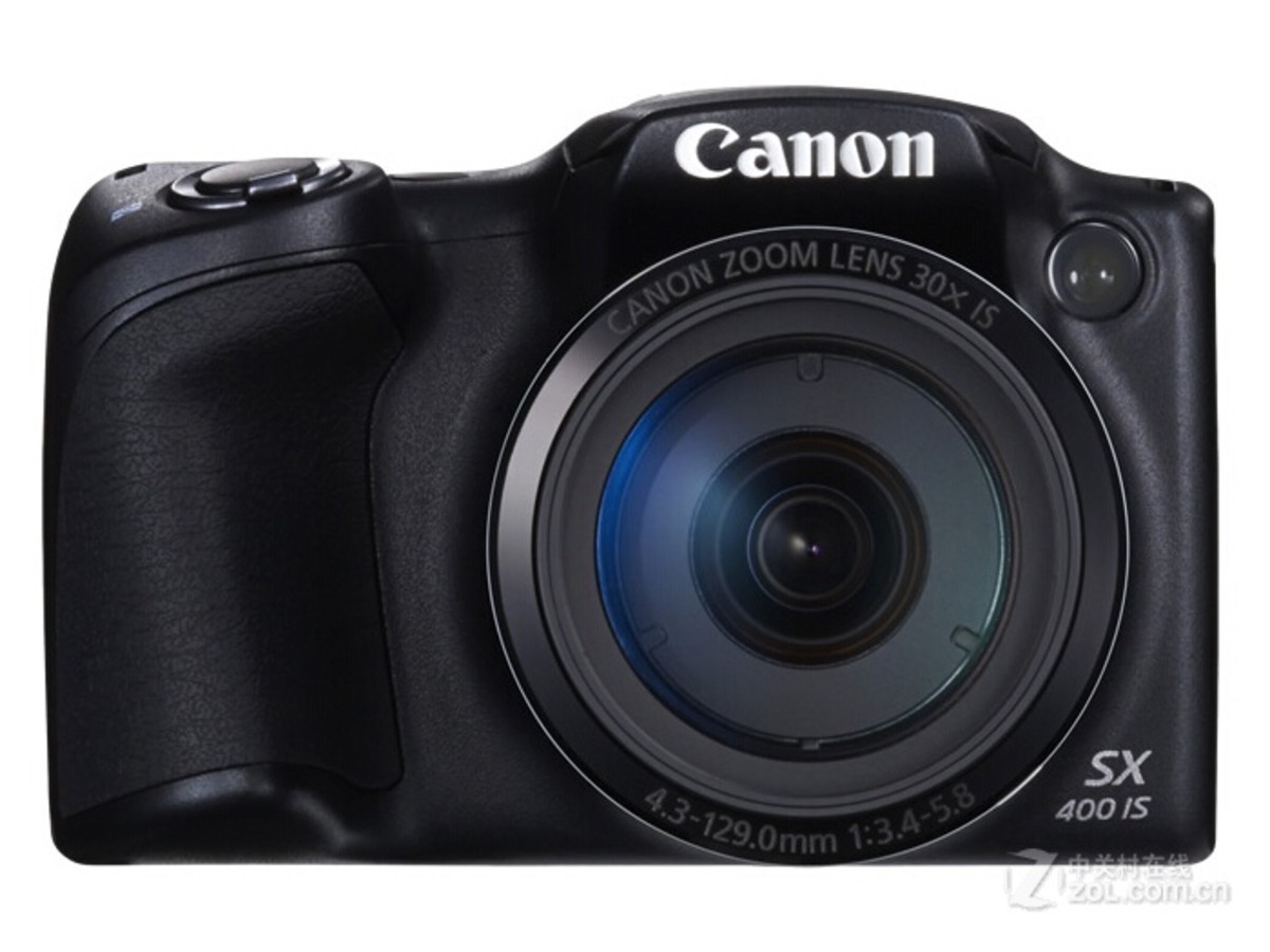 数码相机 佳能数码相机 佳能sx400 is 图片 整体外观图 7 / 16隐藏