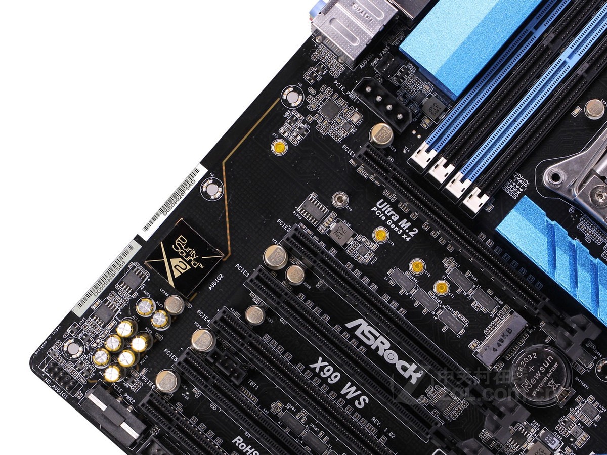 【高清图】 华擎(asrock)x99-ws局部细节图 图64
