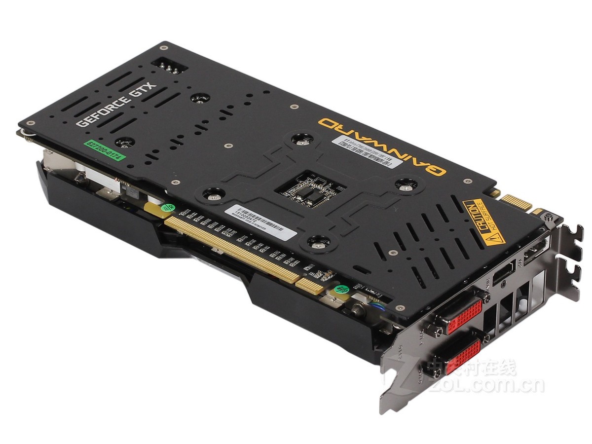 【高清图】 耕升(gainward)gtx 960 关羽版 2g整体外观图 图8