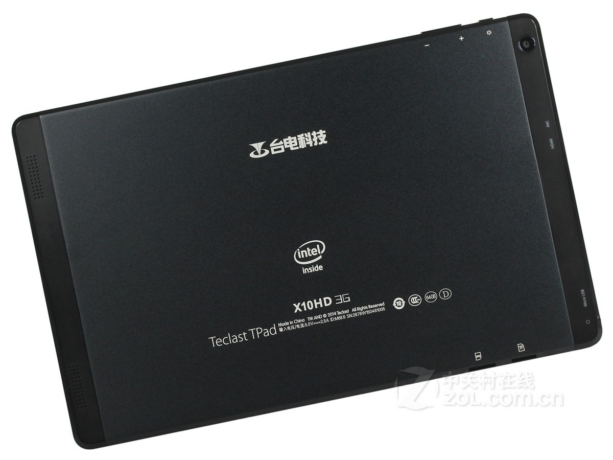 平板电脑 台电平板电脑 台电x10hd 3g 图片 整体外观图15 / 23隐藏