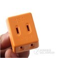 BQBQ 万能插座 (橙色)