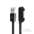 索尼Z3充电线Z2磁力线合金L50T磁吸线Z1 mini L39H磁性线 双合金 黑色简易版