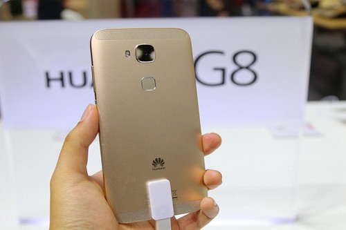 背部配指纹识别 华为g8亮相ifa展会