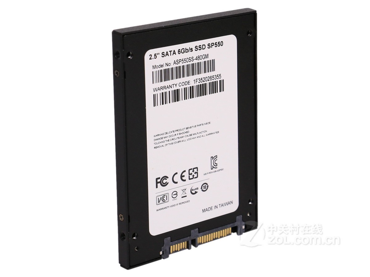 固态硬盘 威刚固态硬盘 威刚sp550(480gb) 图片 整体外观图2 / 9隐藏