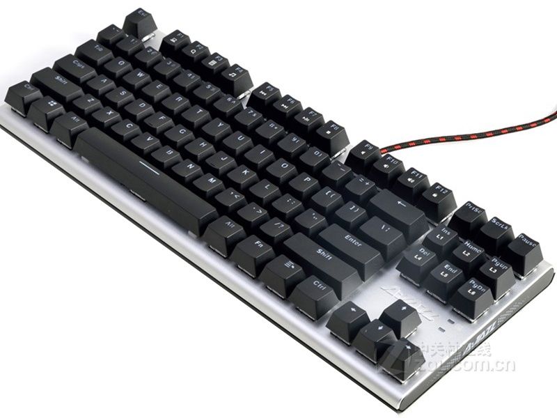 【高清图】 黑爵(ajazz)无极ak40背光机械键盘整体外观图 图2