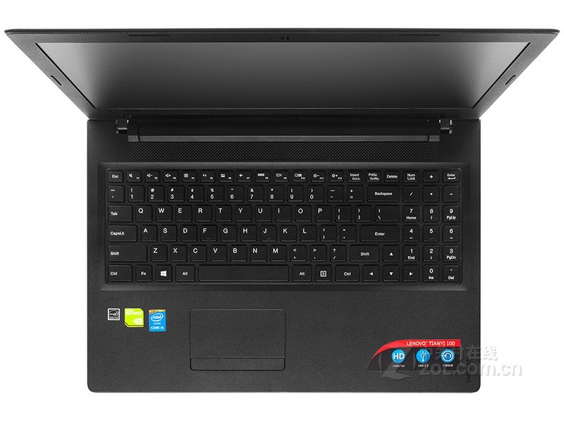 【高清图】 联想(lenovo)天逸100-15-ifi(4gb/1tb/2g独显/dvd)整体