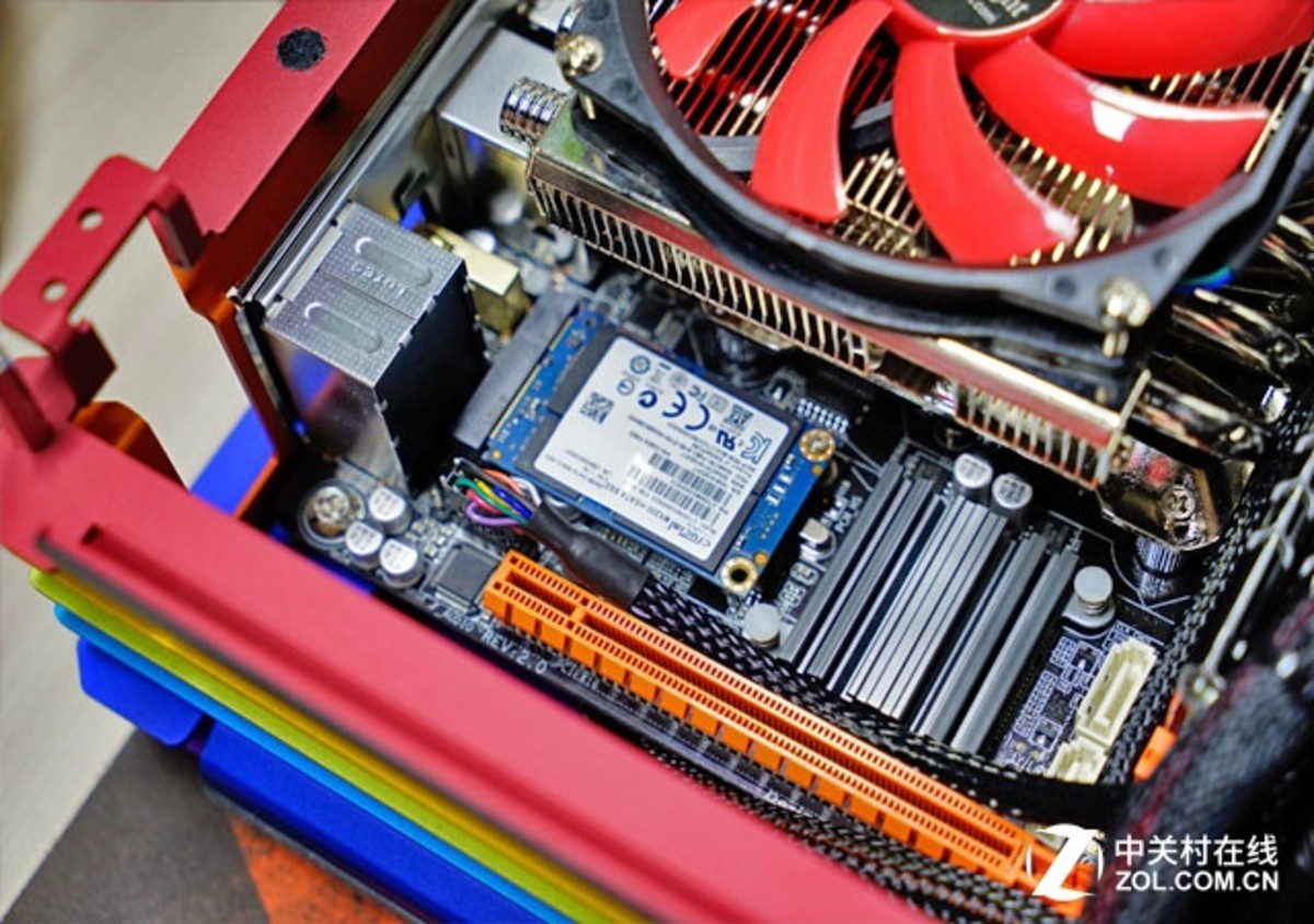 【高清图】 炫酷七彩小钢炮 迎广h-framemini彩虹版图11