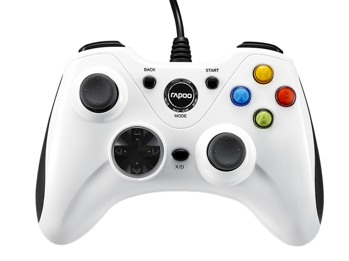 雷柏v600电竞级振动游戏手柄-2014款