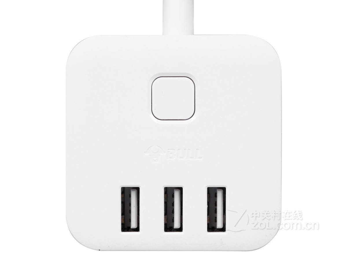 【高清图】bull公牛(bull)公牛迷你usb插座gn-u303u整体外观图 图1-zo