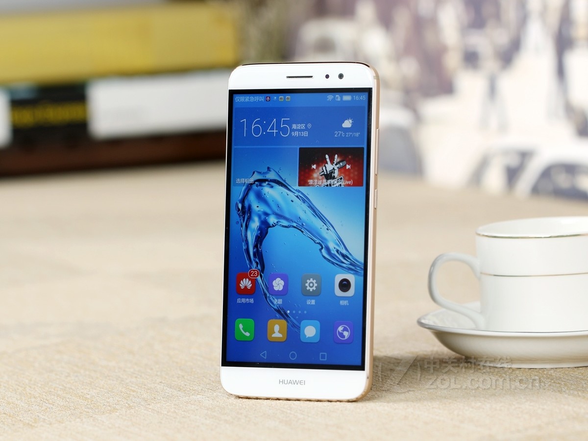 【高清图】 华为(huawei)g9 plus(mla-ul00/双4g)铂雅金 图266