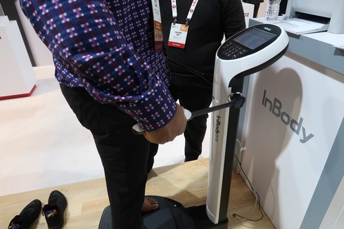 人体成分分析仪inbody570亮相ces2017