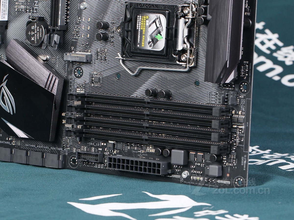 【高清图】 华硕(asus)rog strix b250f gaming内部细节图 图74