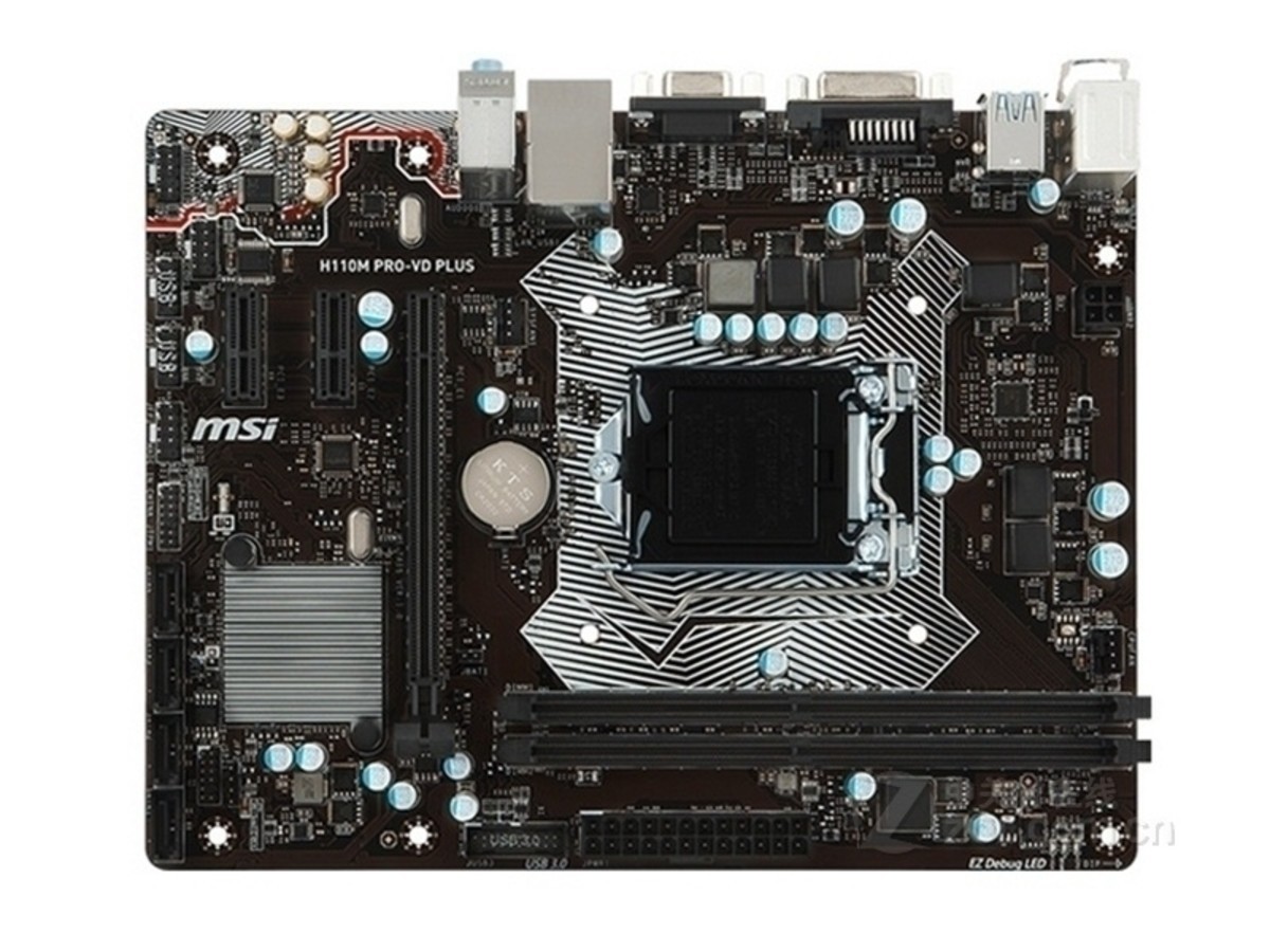 msi微星微星h110m pro-vd plus