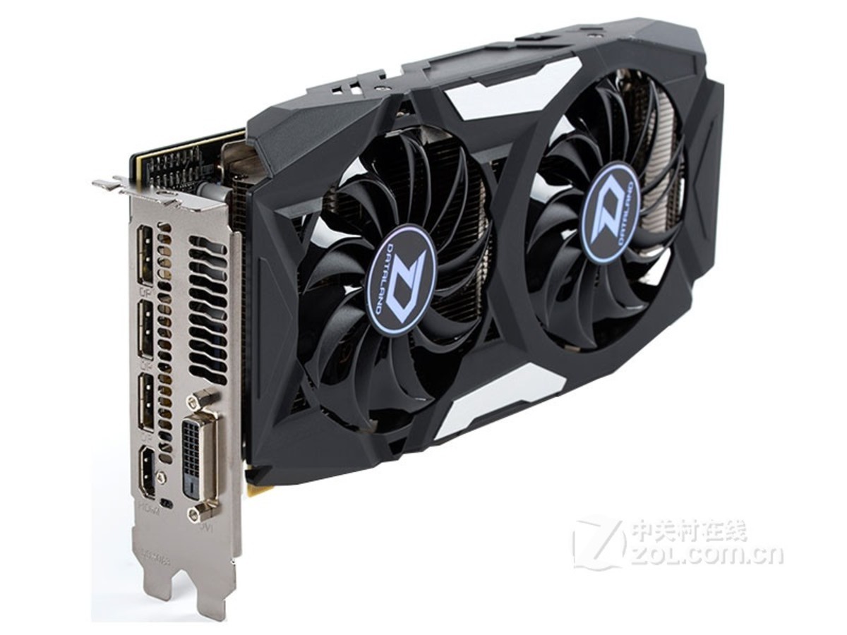 【高清图】 迪兰(powercolortech)rx 480 酷能 4g整体外观图 图5
