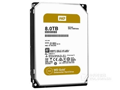 西部数据8TB/7200转/128MB 企业级(WD8002FRYZ)