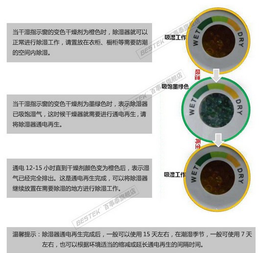 【高清图】 春风十里不及你,百事泰迷你除湿器图3