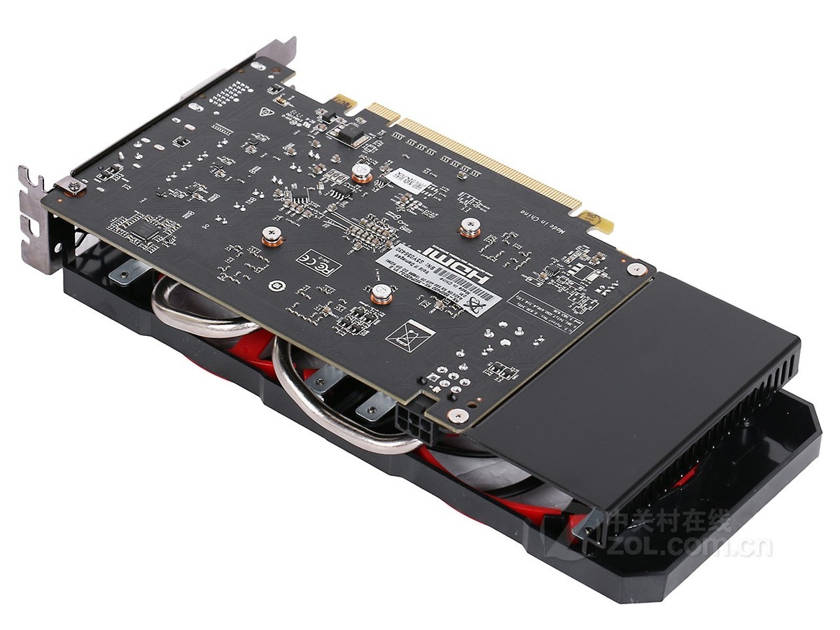 xfx讯景rx 560 4g 黑狼版