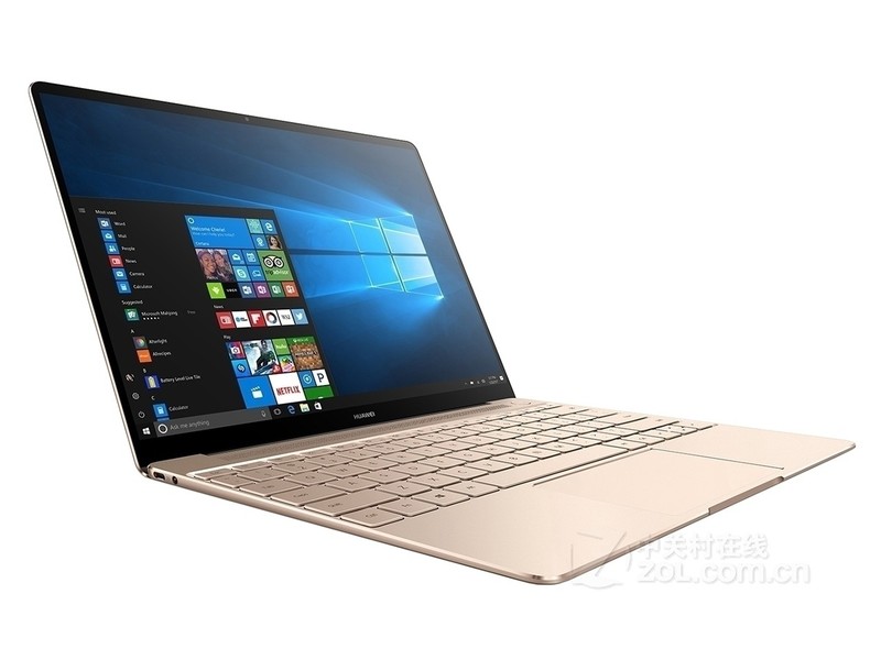 【高清图】 华为(huawei)huawei matebook x(i5/8gb/256gb)整体外观图