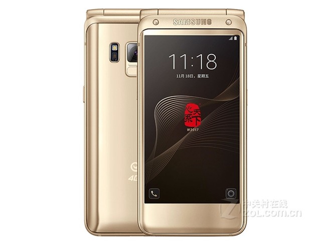 三星w2017翻盖4g黑色电信4g4g64g京东9038元