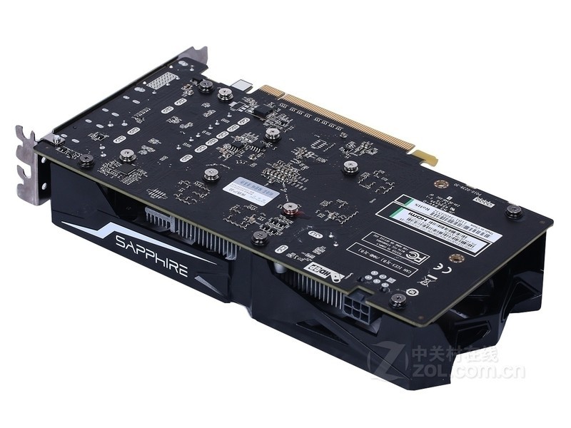 蓝宝石rx 560d 4g d5 白金版 oc(45w)