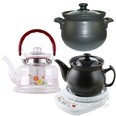 美味世家金花煎药锅煲汤锅具全自动分体式电子中药壶煎药壶熬煮中药煲粥煎药器电药罐电砂沙锅2升玻璃壶+3升