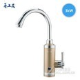 甬上花电热水龙头 即热式厨房快速热加热电热水器小厨宝过水热热水宝 YSH DX02香槟色下进水(温度显示)
