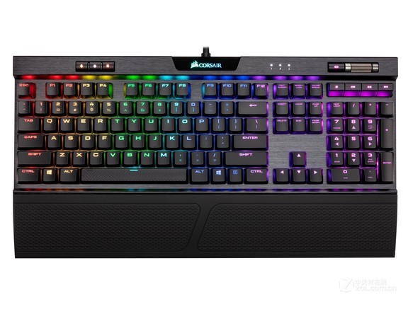 海盗船k70 rgb mk.2 矮轴rapidfire游戏机械键盘