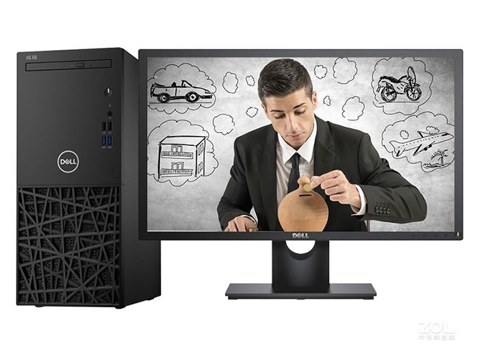 Dell Chengming 3980MT(i5 8500/8GB/128GB+1TB/ встроенная графика /23.8LCD)