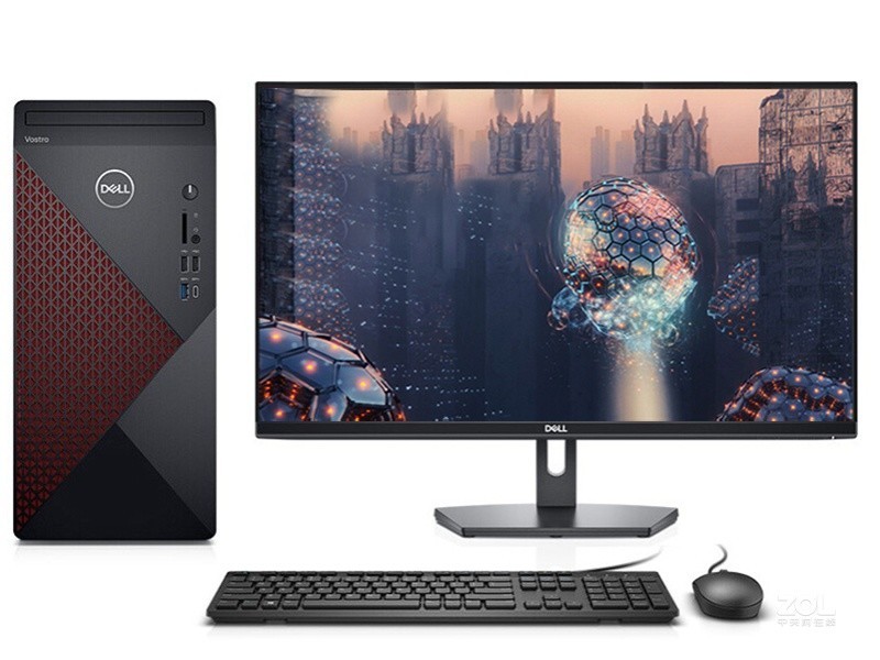 Dell Vostro Vostro 5880(i5 10400F/16GB/256GB+1TB/RX640/27LCD)
