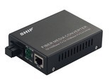 一舟百兆多模双纤光纤收发器SB100
