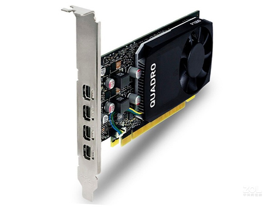 丽台 Quadro P1000 4GB GDDR5 4×迷你DisplayPort接口产品图片4