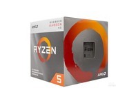 AMD Ryzen 5 3400G4核心/8线程，3.7GHz ，Socket AM4，4.2GHz动态加速