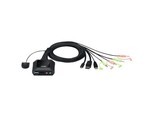 ATEN CS52DP 2端口USB-C DisplayPort 混合式KVM多电脑切换器