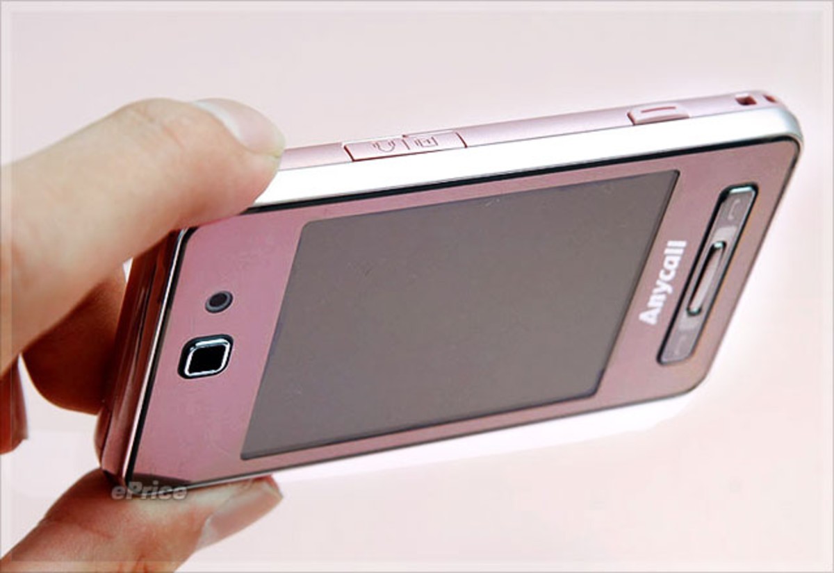 【高清图】 美人御用唯美手机 粉红色三星f488评测图19