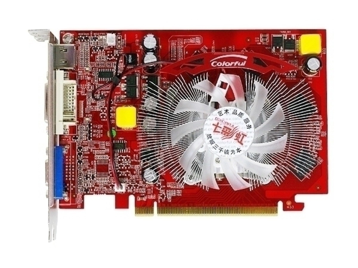 【高清图】 七彩虹(colorful)逸彩9500gt-gd3 cf黄金版 256m m10 图1