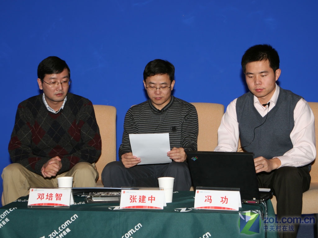 【高清图】 张建中:阵营无所谓 产品性价比最重要图1