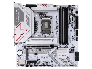 �߲ʺ�BATTLE-AX B860M-WHITE WIFI V20