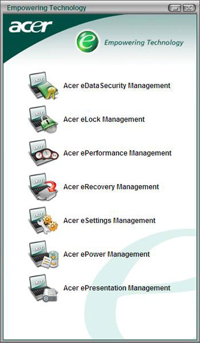Acer Empowering Technology���� 