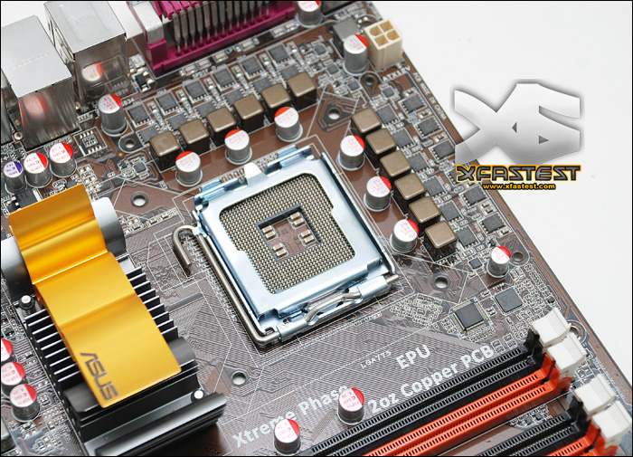 【高清图】 华硕也玩2盎司铜 12相恐怖供电p43曝光图2