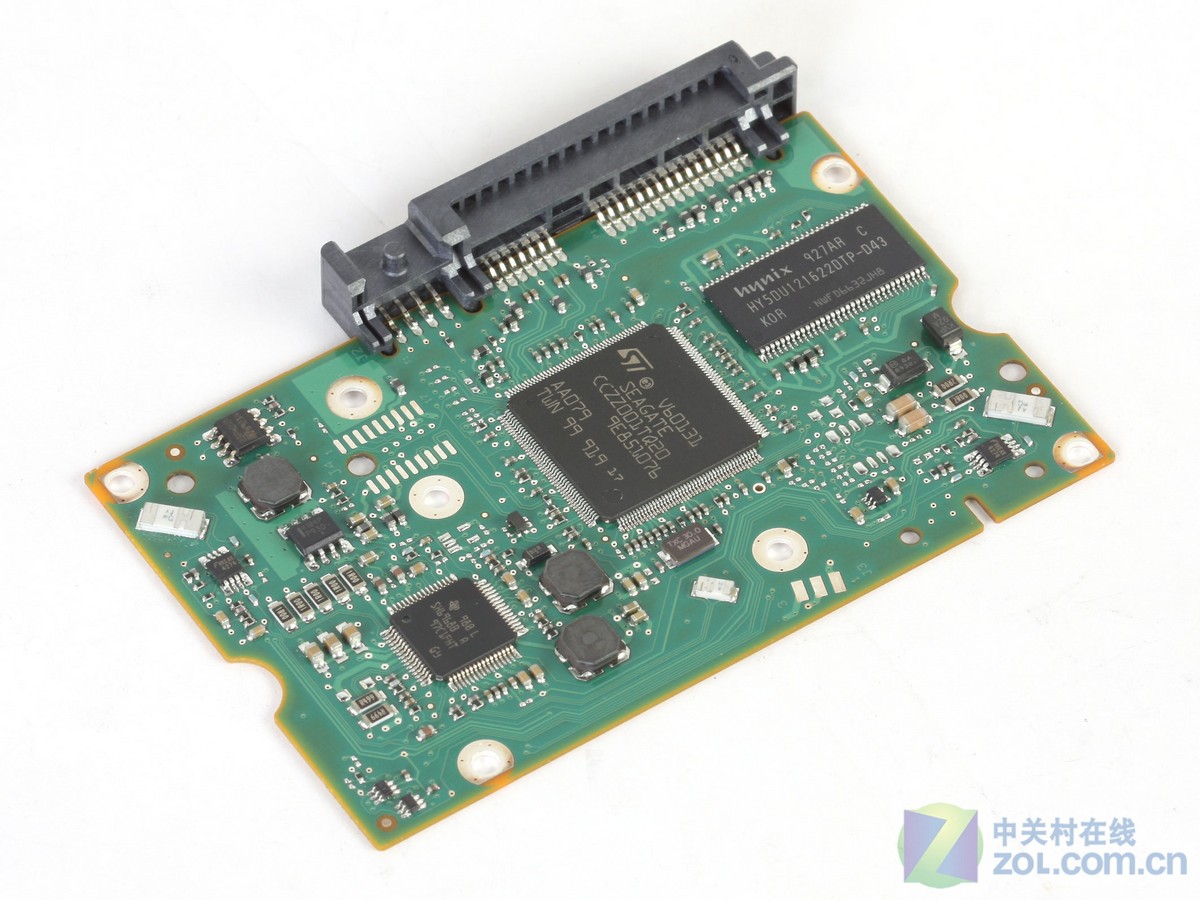 【高清图】 sata3.0接口 2tb希捷xt硬盘拆解评测图5