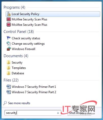 �ڿ�ʼ�˵��в��Ұ�ȫ��ص��ļ��ͳ���
