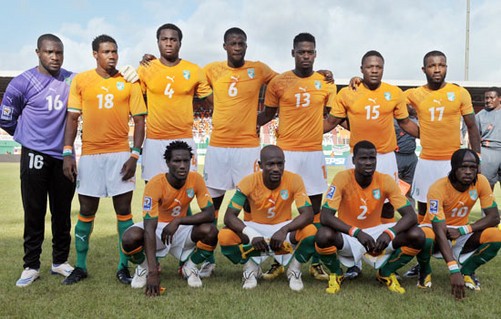 科特迪瓦国家队全家福
