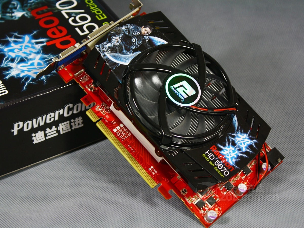 【高清图】 迪兰(powercolortech)恒进hd5670极致512m实拍图 图81