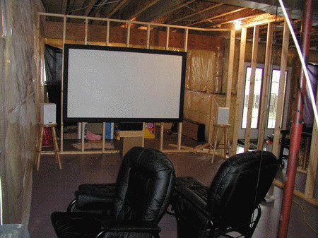 从装修开始 国外网友教你DIY家庭影院