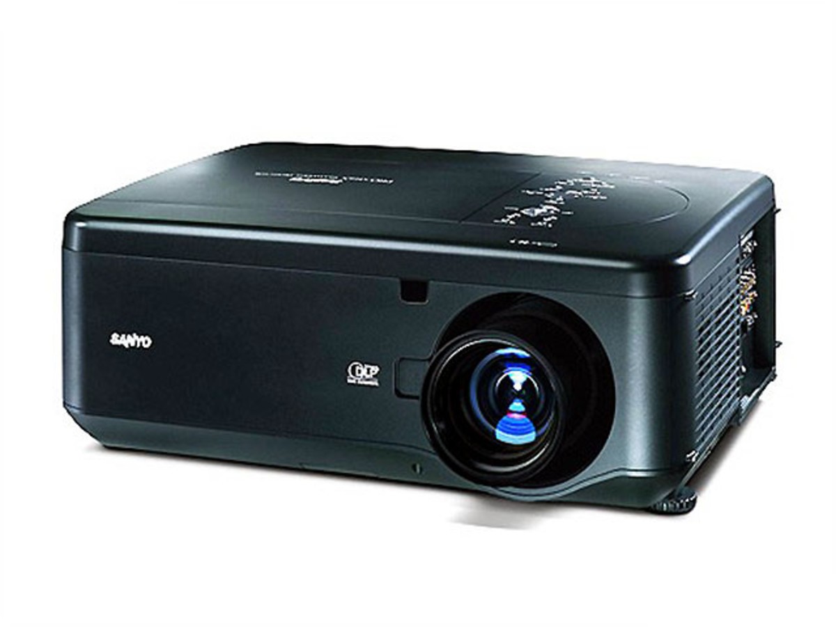 【高清图】 一鸣惊人 三洋dxt1000cl高亮度工程机图1