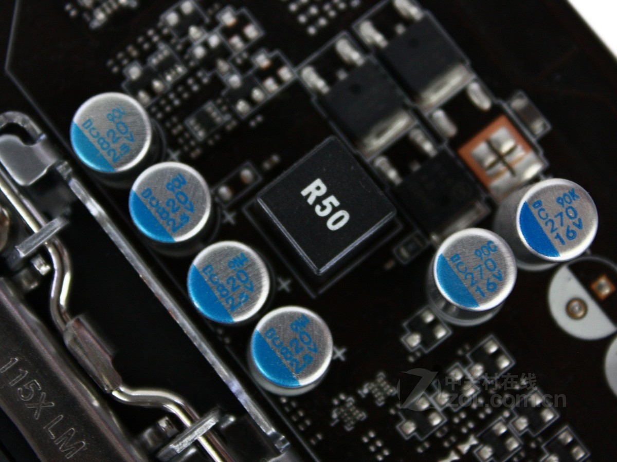 【高清图】 msi微星(msi)微星p55-cd53局部细节图 图38