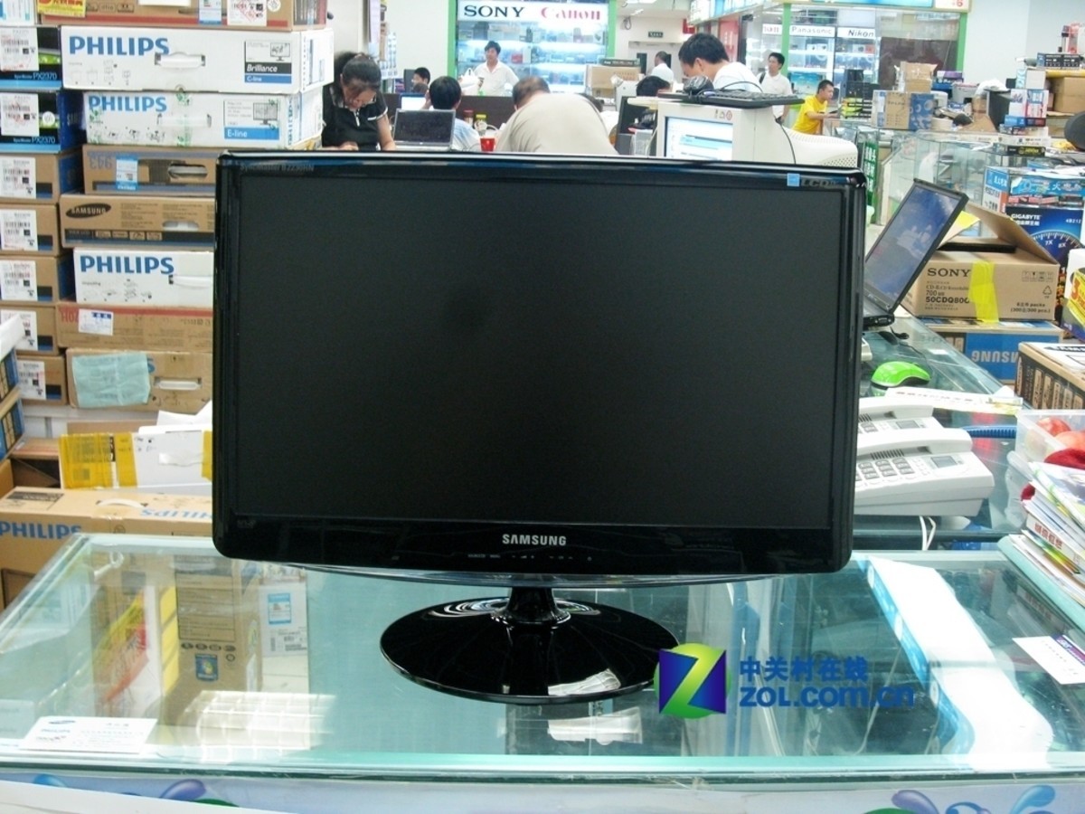 液晶显示器 三星液晶显示器 三星b2230hn 图片 返回综述页 2 / 4隐藏